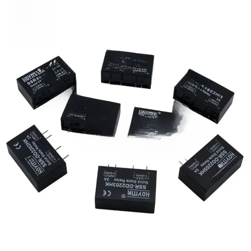PCB SSR-D3803HK D3805HK D3808HK avec broches 3A 5A 8A DC-AC, 1 pièce