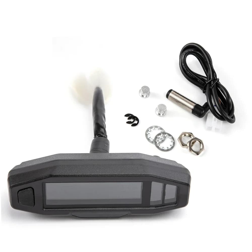 Mini Compteur de Moto Universel RPM, Vitesse, Odomètre Numérique, Carburateur d'Injection Électrique, Instrument pour KR200 Russe