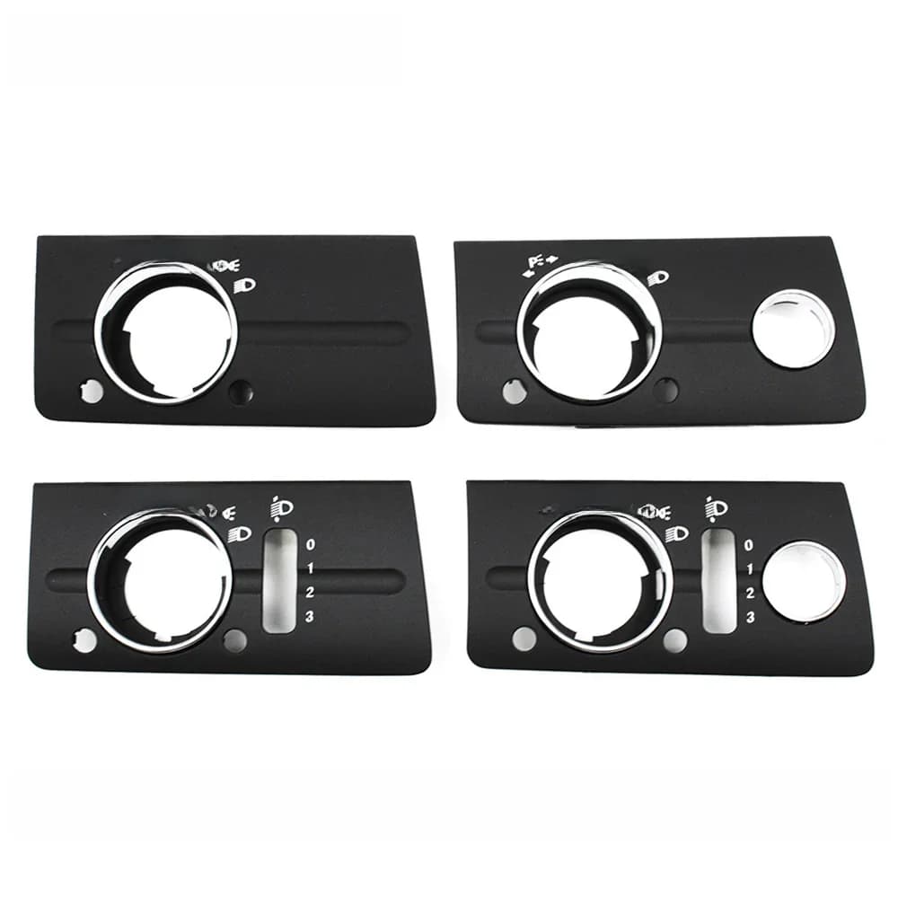 Couvercle de phare de tableau de bord LHD, panneau de commande de lampe frontale de remplacement pour Mercedes Benz W211 classe E E320 E350 E550 2003 – 2008