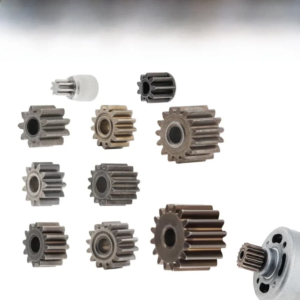 Engrenage métallique à 7/ 9/11/12/13/14/15/16 dents, 1 pièce, pour moteur RS550/775/795/755 DC pour ventilateur, outil domestique, jouet