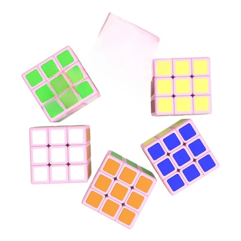 1 CM Mini cube 3x3x3 Cube miniature 3x3x3 Cube de vitesse micro cube 3*3 cube du bout des doigts Le plus petit cube de 10 mm 1cm Jouets d'éducation pour adultes 10 mm Mini cube 1cm Smallest cube
