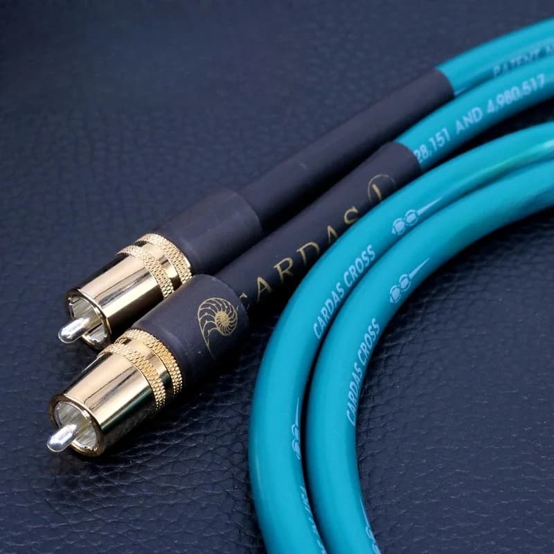 Câble audio amplifié Cardas Golden Ratio 7N en cuivre sans oxygène, câble de signal XLR RCA lotus vers XLR, câble audio équilibré Canon