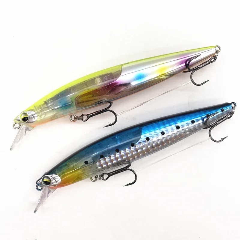 13 cm/20g pêche méné Flash leurres lame Flash Floatng bar de mer leurre appât dur flottant Wobblers manivelle