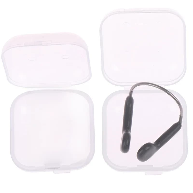 Pince-nez en fil d'acier souple en silicone, antidérapant, natation, plongée, accessoires de sports nautiques, équipement de plongée