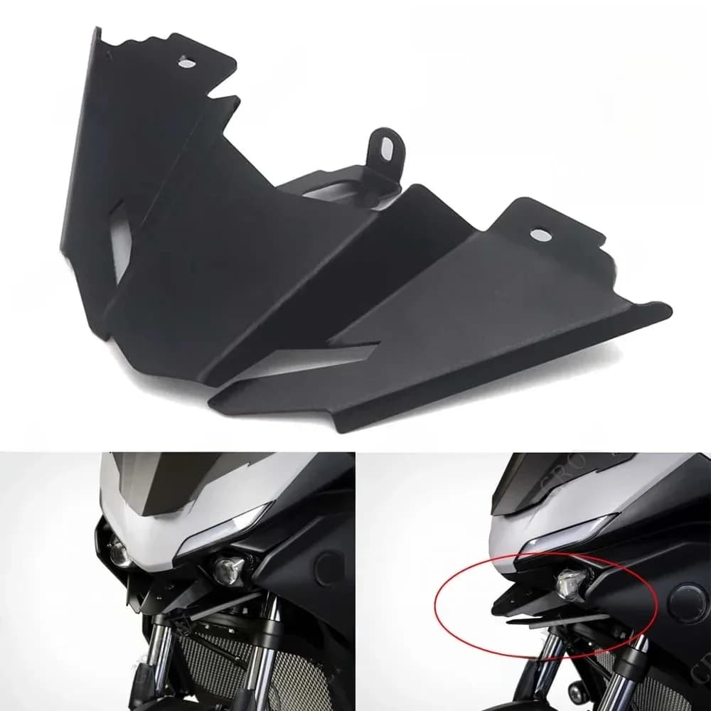 Becquet avant de moto en aluminium de haute qualité, pour YAMAHA TRACER700 Tracer 700 Tracer 7 GT 2020 2021, accessoires de moto