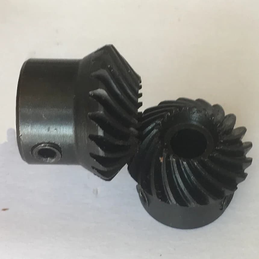 Roue conique en acier résistant à 90, pignon hélicoïdal, engrenage biseauté en spirale, 15, 18, 20, 22, 25, 30 dents, 1.5, 2, 3 Tech, 1.5m, 2m, 3 m, 45 #