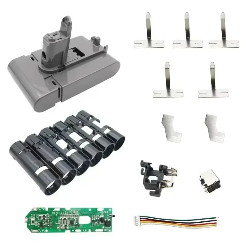 Boîtier de boîtier de batterie Li-ion pour aspirateur sans fil Dyson Type B DC31 DC35 DC44 DC45 série 22.2V, boîtier en plastique pour batterie Li-ion