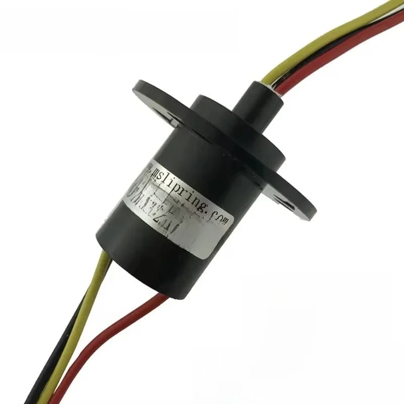 Anneau collecteur électrique rotatif de Table à manger, diamètre 22mm 15A 2/3/4 canaux