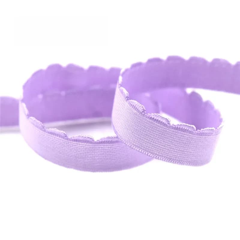 Soutien-gorge Picot en peluche, bande élastique, sangle initiée, bande de sauna, lingerie, garniture de couture, 3/8mm, 1/2mm, 5/8mm, 10mm, 13mm, 2 verges, 5 verges, 10 verges, 50 verges