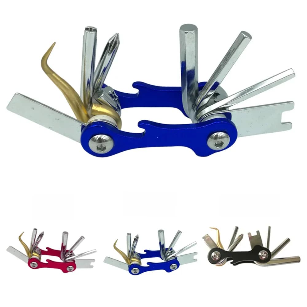 Outil multifonction 8-en-1 réglable pour plongée sous-marine : clé, tournevis, régulateurs, piqueur de joints toriques