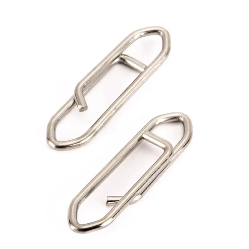 Lot de 10 Clips de Vissen, baril pivotant, matériel de pêche rapide à pression, ouverture à pression, plusieurs paquets de puissance, Accessoires Pesca