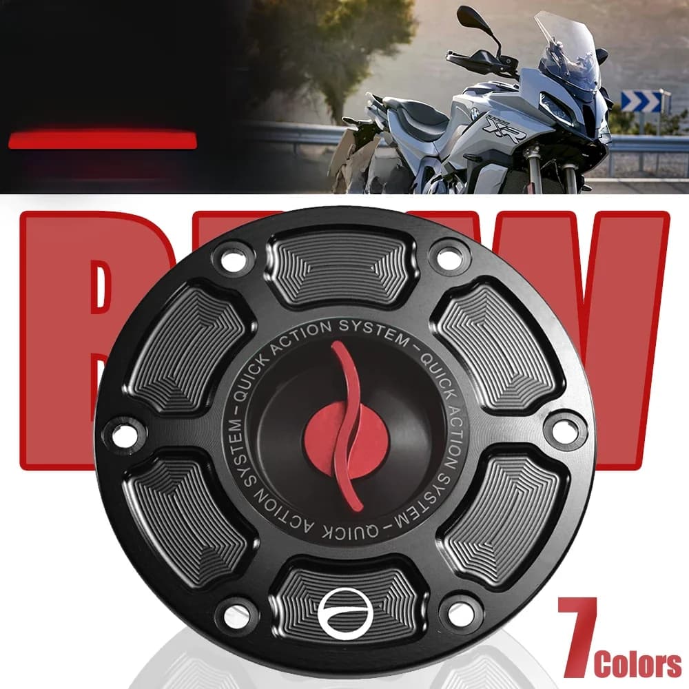 Bouchon de réservoir de carburant pour moto, pour BMW F850GS S1000XR R1200 R1250 GS R RS RT, couvercle de réservoir de carburant sans clé, accessoires