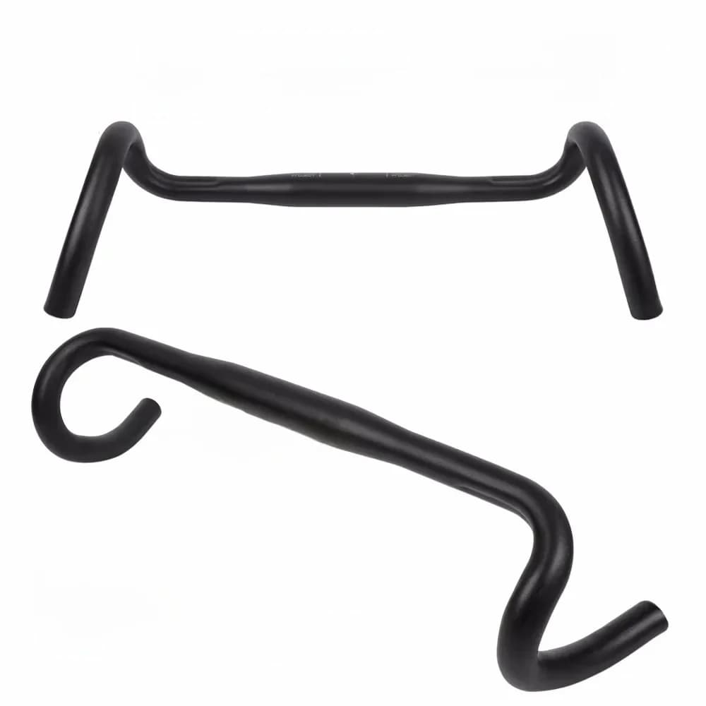 Kalloy – guidon de gravier pour volant de route, 31.8mm, barre de chute de vélo de course en aluminium, guidon évasé 400/420/440/460mm, pièces de vélo