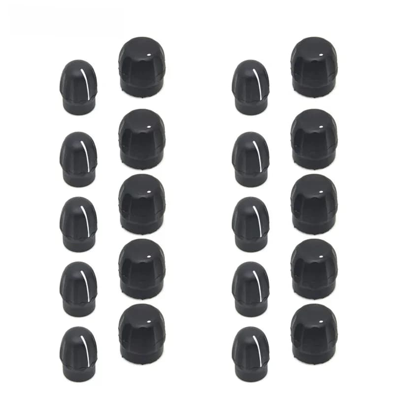 10 paires de capuchons de bouton de Volume et de canal pour Motorola CP200 CP200D CP040 Pro5150 GP380 HT1250 CP150 CP180 EP450 DEP450