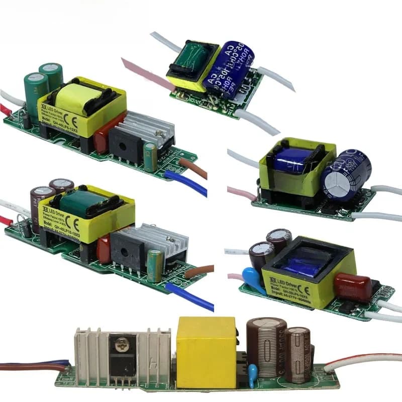 Alimentation de TransDevices d'éclairage à courant constant, conducteur LED AC85-277V 1-2x3w 2-4x3w 6-10x3w 10-18x3w runner 30x3w 600mA 650mA