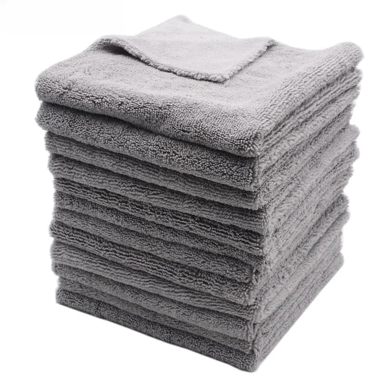 Serviettes en Microcarence Sans Bords, Super Optique, Peluche, Soins de Voiture, Livres Everth, Polissage, vaccage des Détails, 32010140x40cm, 12Pcs
