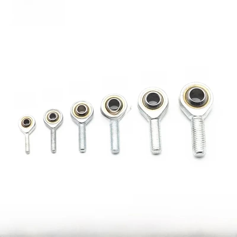 Joint à rotule fileté métrique, 1 pièce, trou intérieur de 5mm à 14mm mâle SA T/K POSA main droite/gauche, roulement d'extrémité de tige