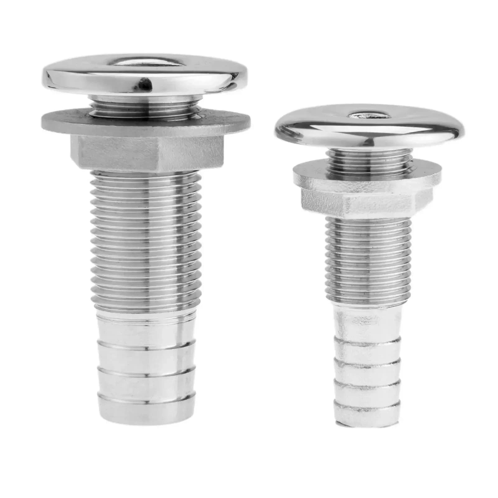 Joint de vidange de bateau en acier inoxydable 316, résistance à la Corrosion, raccord de coque pour tuyau 1/2 "et 3/4"