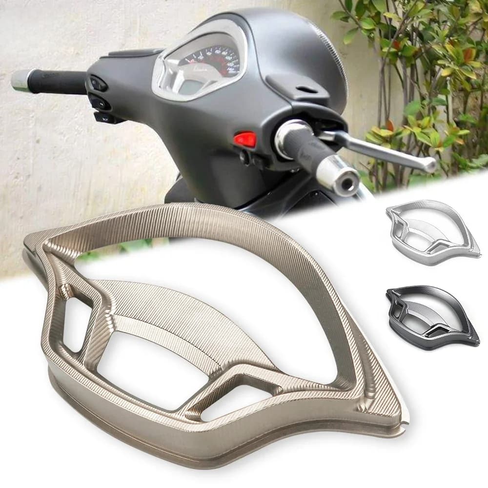 Cadre de Protection de Compteur de Vitesse CNC en Aluminium pour Moto, Pare-Soleil, Accessoires pour VESPA GTS 250 300