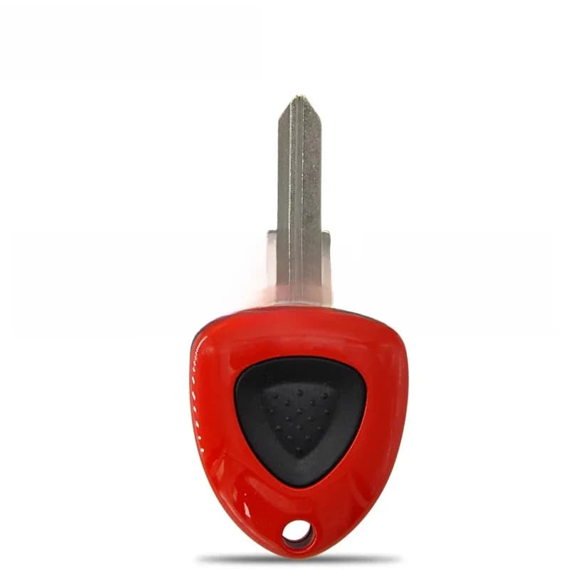 Datong World Car Remote Control Key Shell Case, Fit for Ferrari 458, Fturquoise 612, 1 Button Replacement, Samrt Key Housing Cover