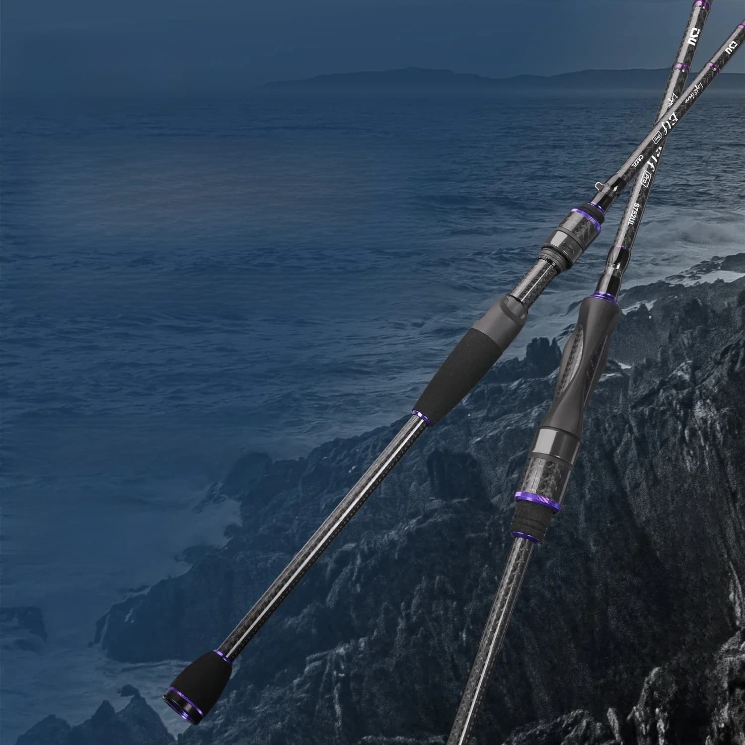 Canne à pêche TSURINOYA Ultralight AJING 2,49 m L Power Elf PRO S822L C822L pour la pêche au rockfish, le lancer de leurres et la pêche spinning, action rapide