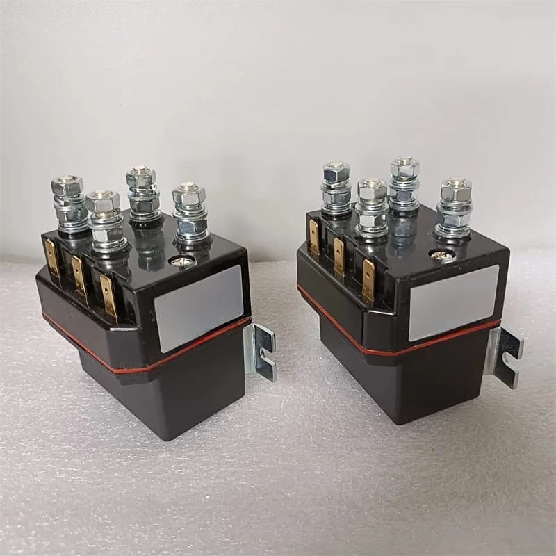 Albright-Contacteur d'inversion de moteur monté monobloc DC66P, interrupteur de citations de solénoïde de treuil, DC66, contacteur de grue, 12V, 24V, 80A