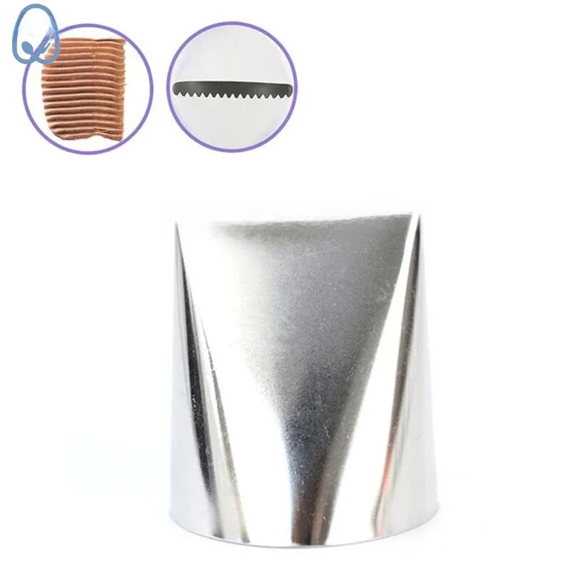 Buse Extra Large en acier inoxydable, douilles de glaçage, outils de décoration de gâteaux, pointe de pâtisserie, Fondant, accessoires de cuisson, 1 pièces