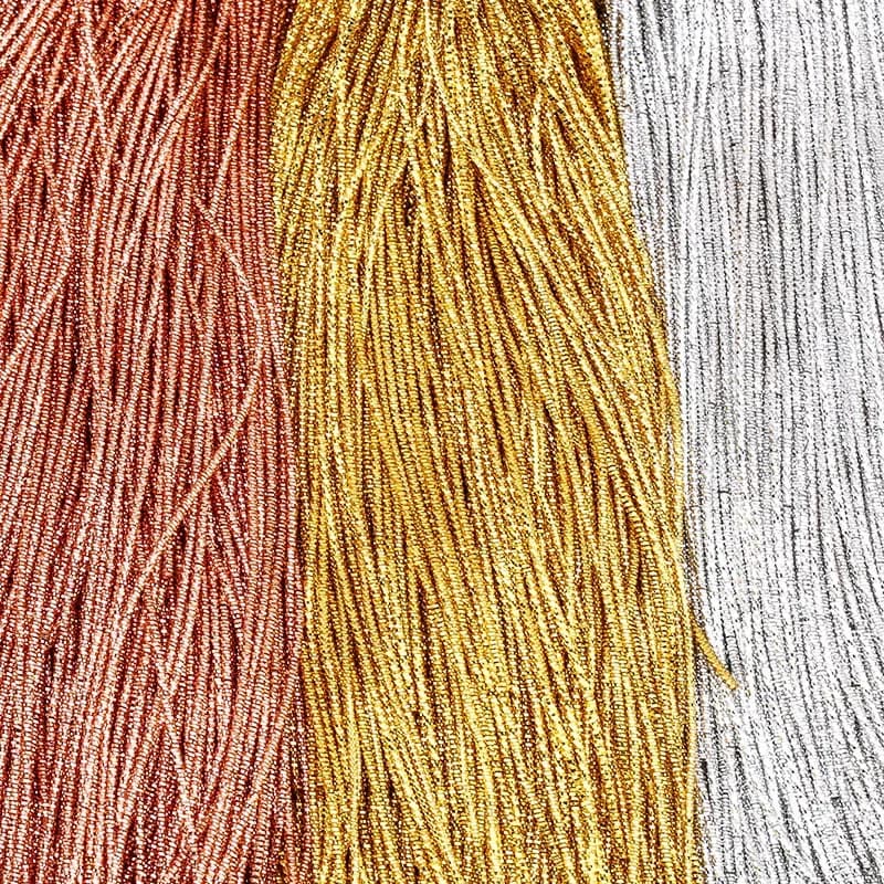 QIAO 10g fil carré accessoires de couture patch broderie pour broche badge tapis fil de cuivre avancé bricolage fait à la main sur les vêtements