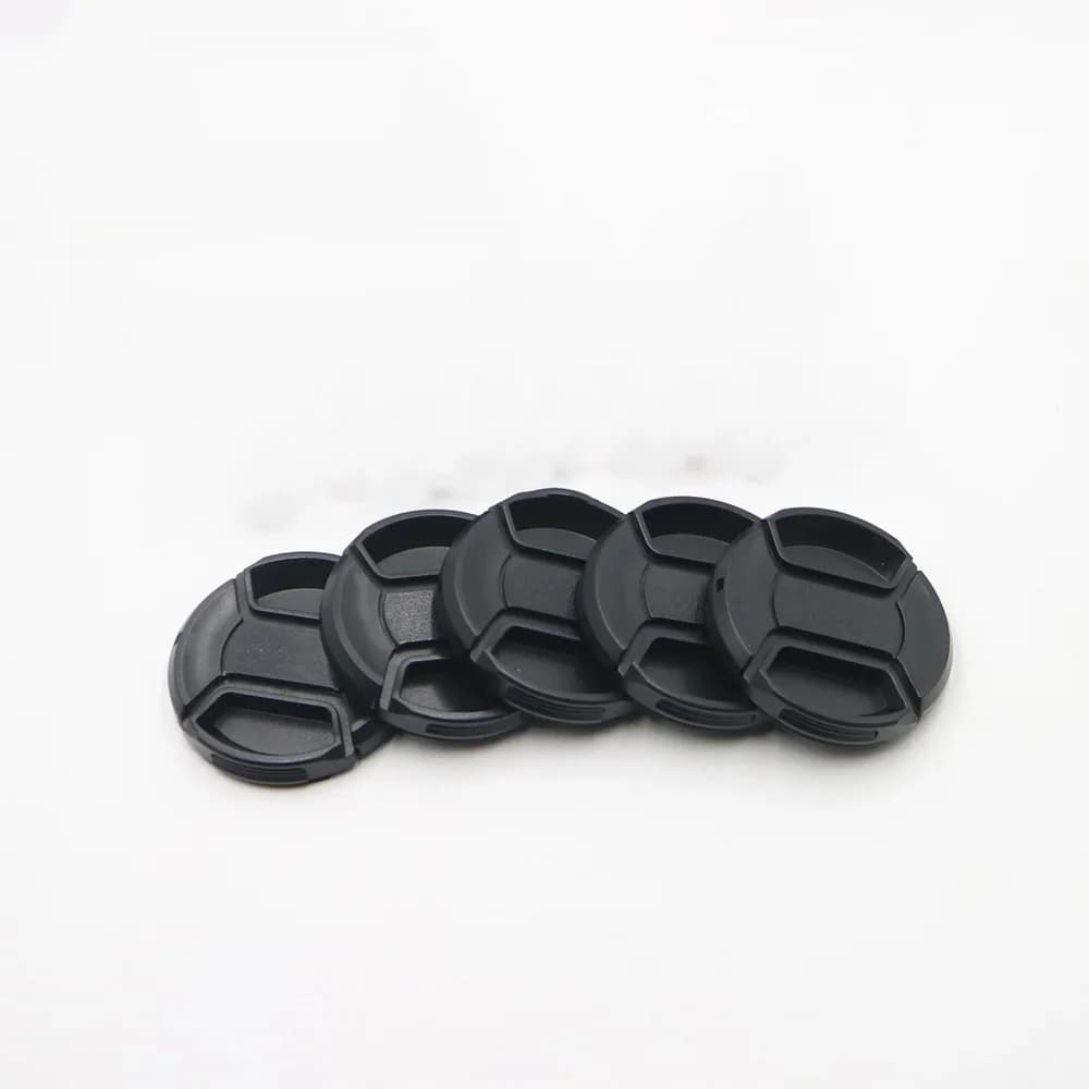 Protecteur de capuchon d'objectif avant pour appareil photo Snap-on, IL, Leica, Nikon, Sony, 37mm, 40.5mm, 43mm, 46mm, 49mm, 52mm, 55mm, 58mm, 62mm, 67mm, 72mm, 77mm, 82mm, 5 pièces