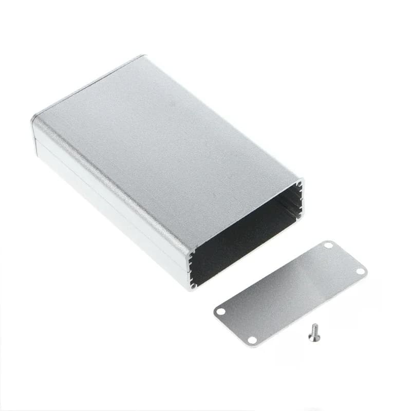 Boîte de projet en aluminium, boîtier d'instruments électroniques de bricolage, 80x50x20mm