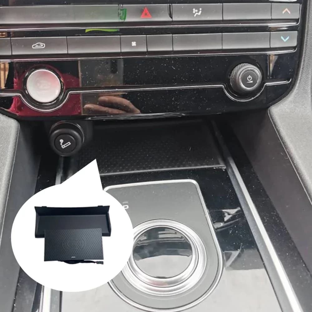Station de charge sans fil rapide, chargeur de téléphone pour Jaguar XE XF XFL F-Pace 2016 2017 2018, support de téléphone portable, accessoires intérieurs