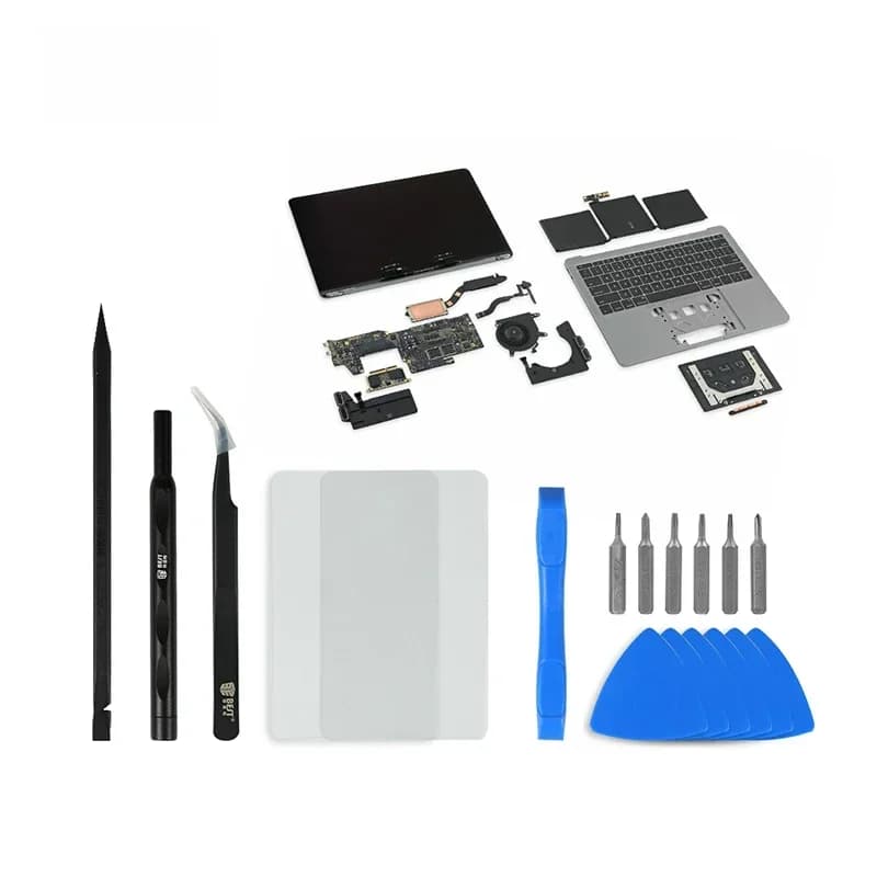 Meilleur jeu d'outils de réparation de tournevis électroniques d'ouverture de démontage multifonction 18 en 1 pour MacBook Pro/Air Notebook