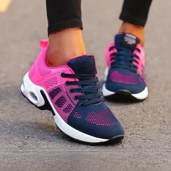Femmes chaussures de course chaussures décontractées respirantes en plein air léger chaussures de sport décontracté marche baskets Tenis Feminino chaussures