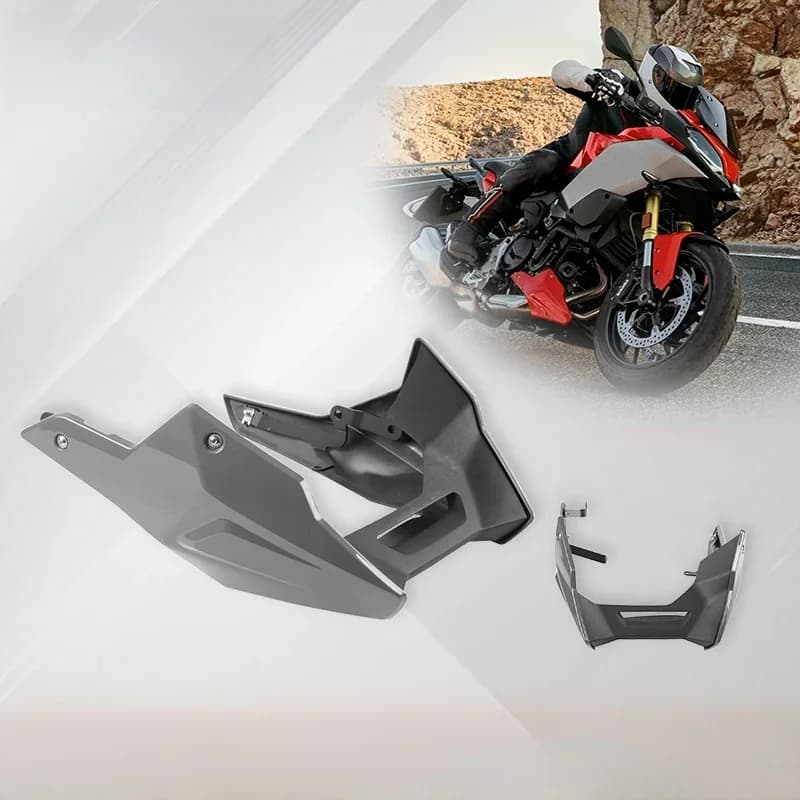Couvercle de protection de carénage de châssis de moteur de moto en Fiber de carbone, pour BMW F900XR 2020 2021 2022 20232 2024