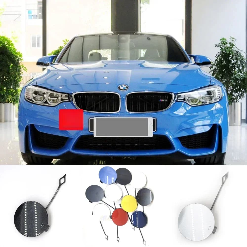 Couvercle de remorquage avant adapté à 14-20 BMW série M M3 F80 berline M4 F82 coupé F83 capuchon d'oeil de crochet de pare-chocs Convertible