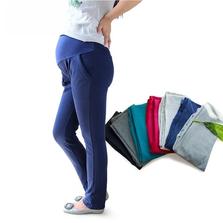 Leggings de maternité 7 couleurs, vêtements chauds en coton, vêtements de grossesse pour femmes enceintes, nouveau Design à la mode, automne hiver
