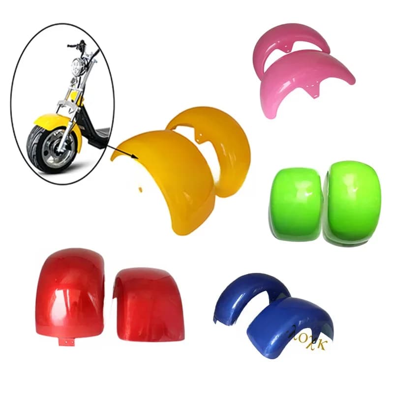 Pare-boue avant ou arrière en plastique pour pneus 18x9.50-8, 225/55-8, 225/40-10, pièces de rechange pour trottinette électrique Citycoco