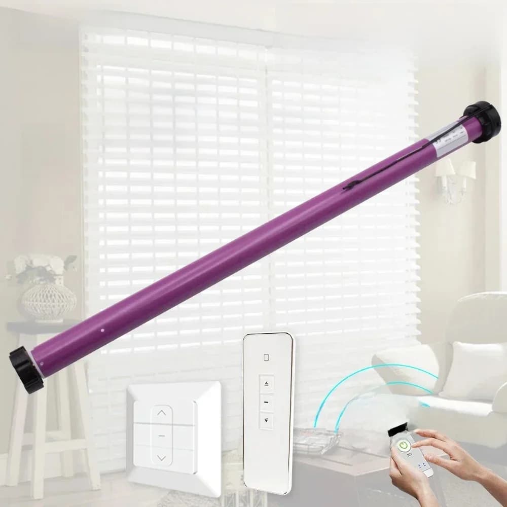 Moteur tubulaire intelligent WiFi RF Tuya 25 mm pour stores enrouleurs AC, rideaux automatiques, pour tube de 38 mm, sans hub, compatible Alexa Google