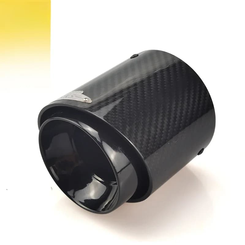 1 pièce embout d'échappement en fibre de carbone pour modification de voiture, pour mise à niveau du silencieux, compatible avec Mini Cooper F54 F55 F56 F57 F60 R55