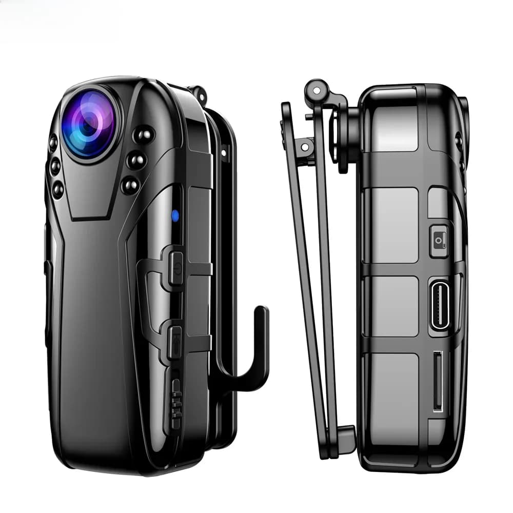 Boblov L02 1080P vision nocturne infrarouge objectif Full HD Mini caméra Dash Cam petit caméscope 125 degrés grand angle Bodycam Police