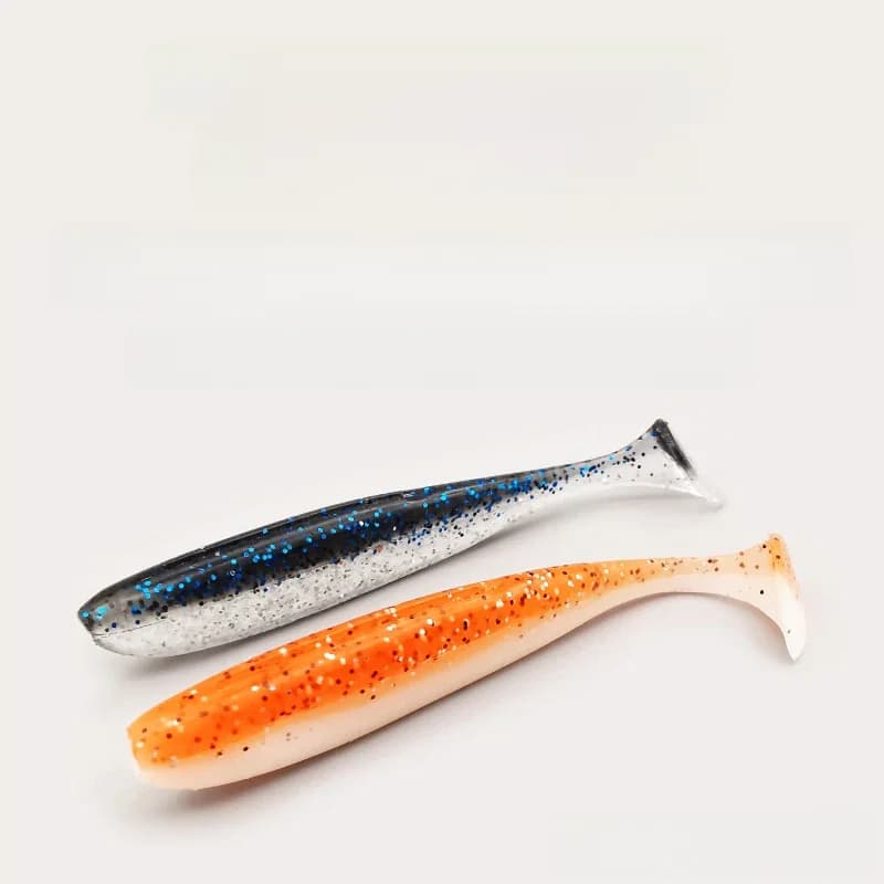 LUREHOLIC 20 pièces 2 "2.5" 2.8 "appâts souples appâts en Silicone appât de pêche Pva Swimbait Wobblers matériel artificiel