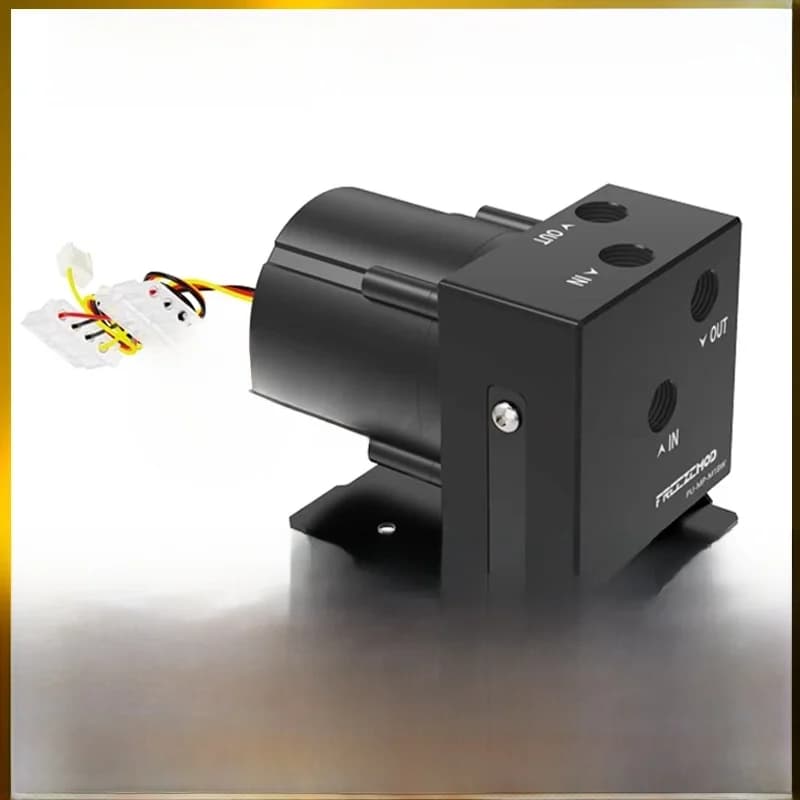 Remplissage EZEMOD D5 Pompe PWM Débit Maximum sous L/H Ascenseur 7 Mètres Pour PC Refroidissement À Eau Noir PU-MP-M18W