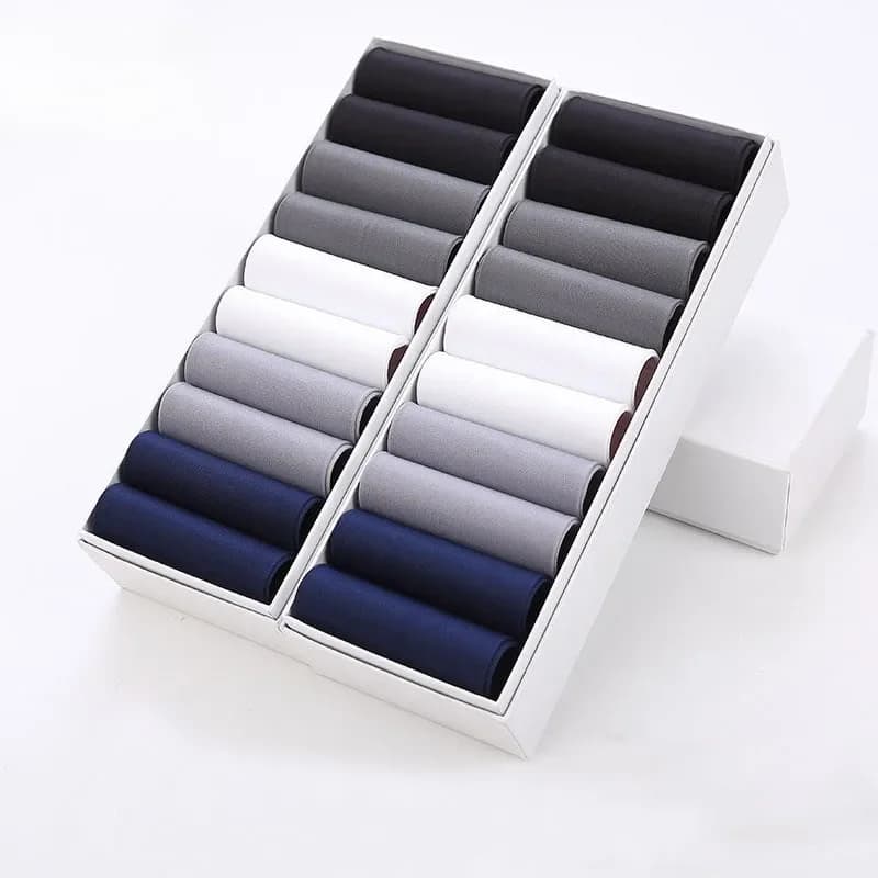 Chaussettes longues transparentes ultra fines pour hommes, chaussettes d'affaires décontractées, haute qualité, vente en gros, été, 20 paires