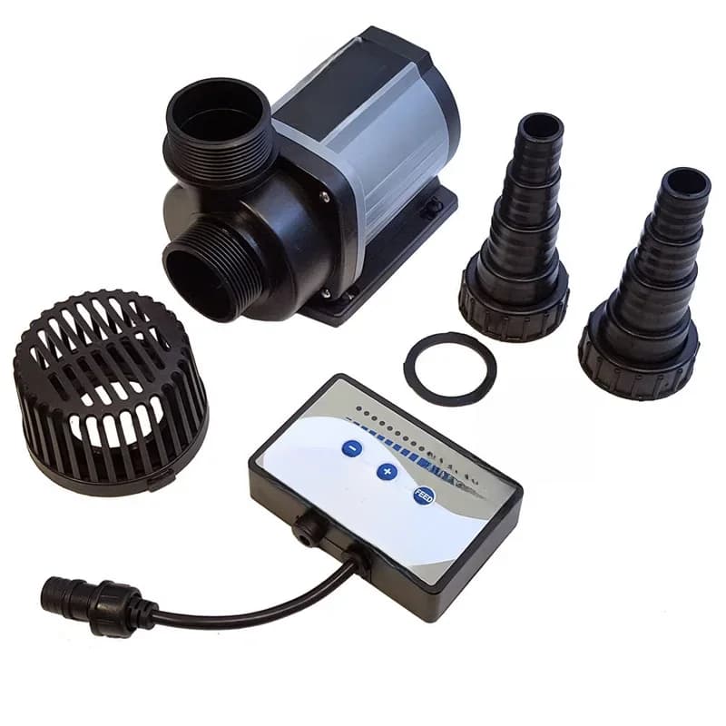 Pompe submersible Jebao MDP DCS 2000-20000L/H DC avec onduleur pour la circulation de l'eau et la création de vagues, compatible WiFi, pour aquarium.