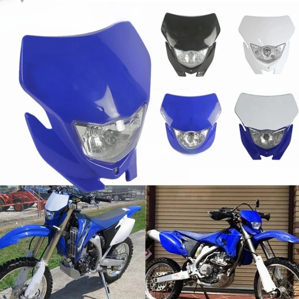 Phare avant pour Honda, Yamaha, Kawasaki, WRF, WR, YZ, TTR, WR, CRF, KLX