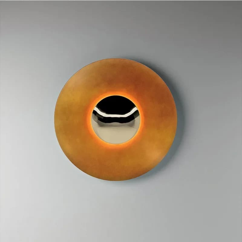Applique murale d'art moderne, applique de luxe, porche, chambre à coucher, décor de chevet, cuisine ronde, arrière-plan, salon, lampe créative OVNI