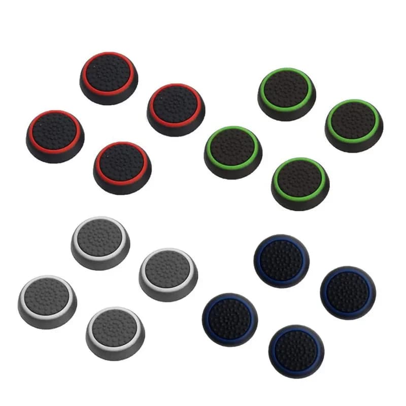 Thumb Stick Grip Cap Joystick Cover Case pour Sony PlayStation, Dualshock 3/4, PS3, PS4, PS5, Slim Xbox One 360, Switch Pro Contrmatérielle
