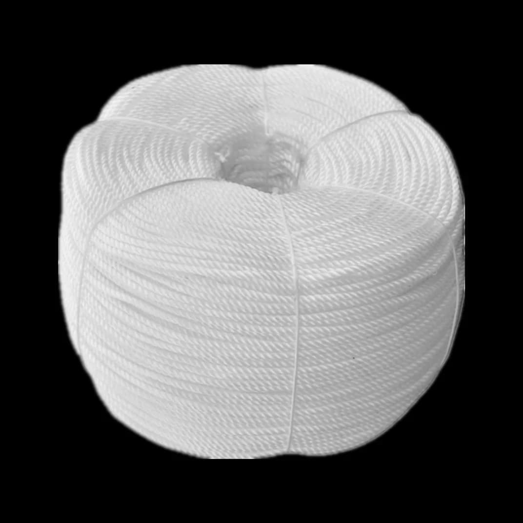 Corde en nylon blanc en polyéthylène, corde à linge, couette de séchage, corde en plastique de tirage de camion Seil, extérieur, résistant à l'usure