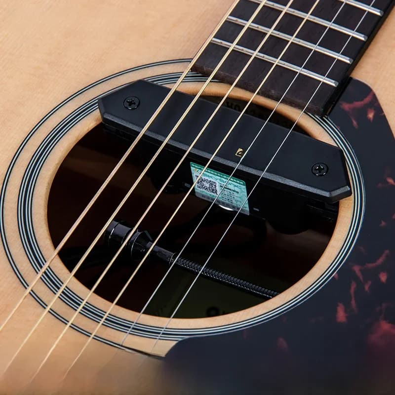 Micro pour guitare acoustique Skysonic-T-902, magnétique et micro, double capteur, avec commandes de volume et de tonalité, installation rapide sans perçage