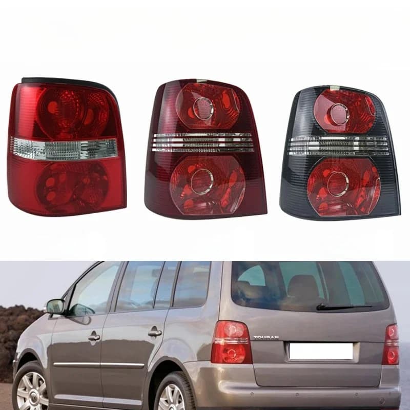 Boîtier de feu arrière gauche droit de voiture, pour Volkswagen Touran 2004 2005 2006 2007 2008 2009 2010-2015 sans ampoules